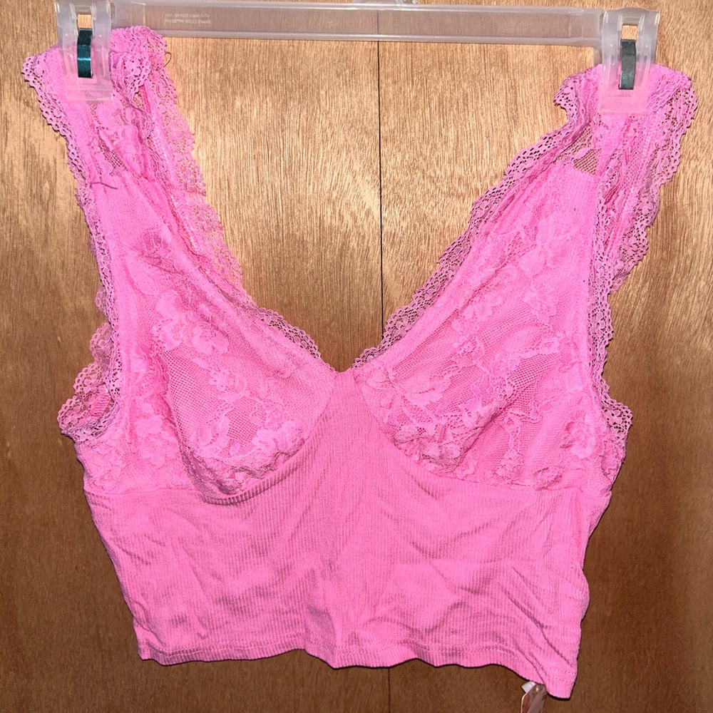 Pink Lace top